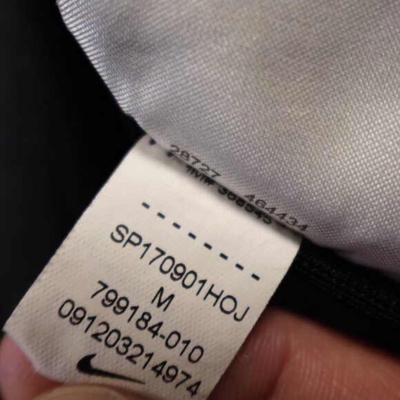 Nike Storm-FIT Hooded Jacket Men’s Medium Black Windbreaker Athletic - Picture 12 of 13